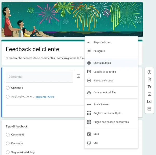 Come aggiungere Google Forms su WordPress 2 Compilazione modulo Google Forms