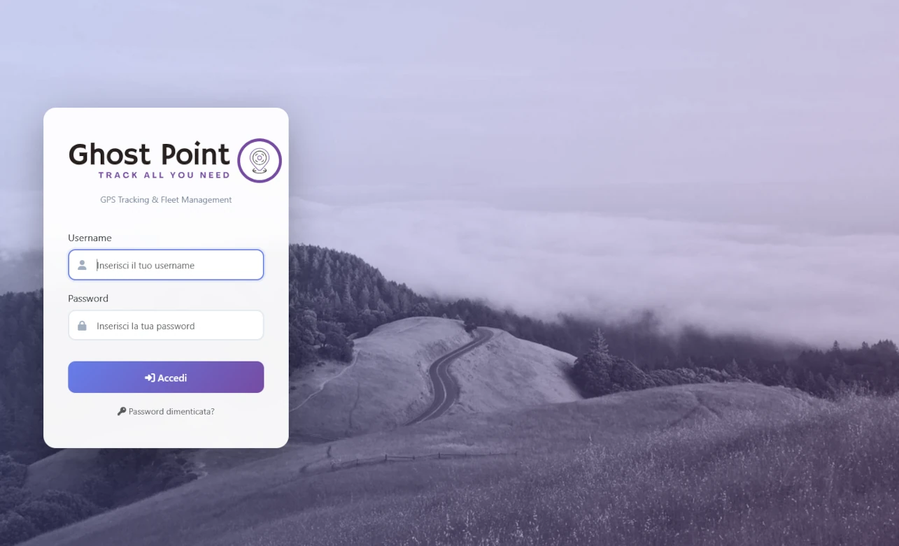 Ghost Point GPS Tracking Panel